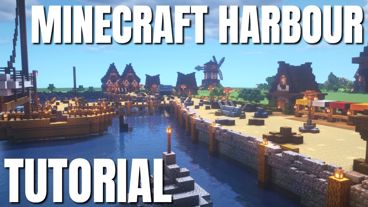 Как создать гавань в Minecraft Survival FROM NUCLEAR: Загрузка доков Minecraft с миром (2020)