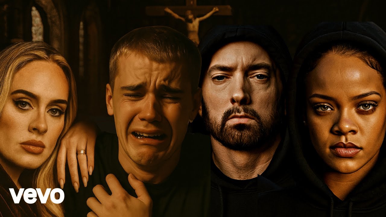 Justin Bieber ft. Eminem, Adele And Rihanna - Gospel Train (2025 Gospel Collection) Ai