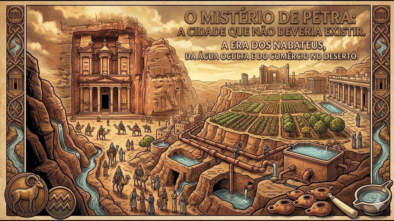 O Mistério de Petra – A Cidade que Não Deveria Existir