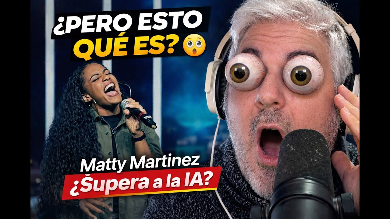 ¿Pero esto qué es? | La voz viral de Matty Martinez me explotó la cabeza