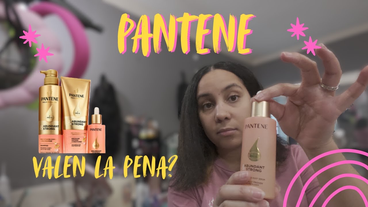Probando productos para el cabello: ¿milagro o puro marketing? Pantene strong and abundant...