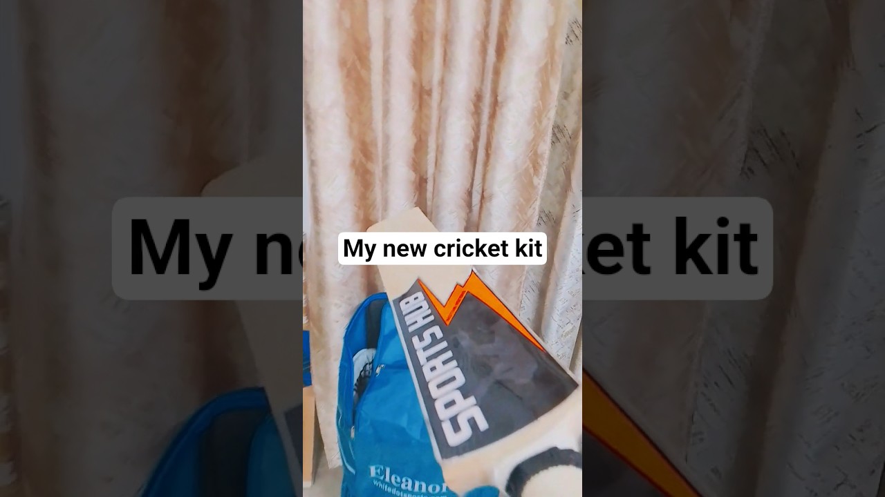 my old vs my new kit cricket