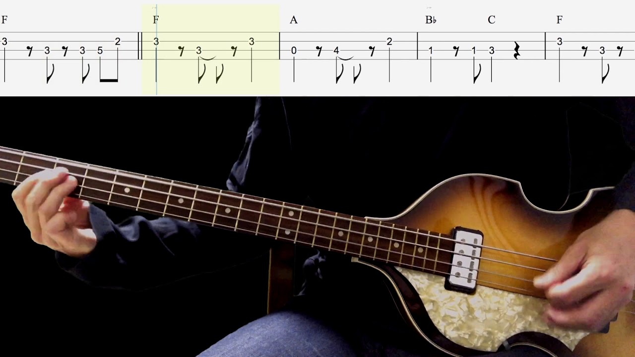 Bass TAB : Soldier Of Love - The Beatles