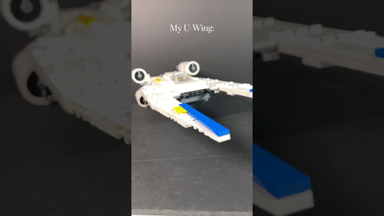 The BEST Playscale LEGO U-Wing || Custom U-Wing MOC #legostarwars #andor