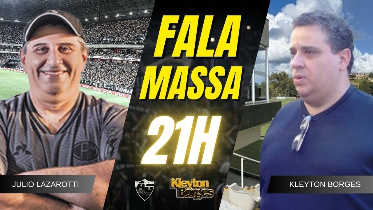 🔴 AO VIVO: TUDO SOBRE AS SEMIFINAIS DO MINEIRO! O PLANO DO GALO - KLEYTON BORGES E JULIO LAZAROTTI