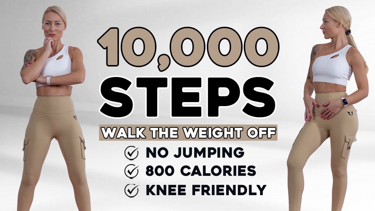 🔥10000 STEPS WALKING WORKOUT🔥 10K Steps Challenge🔥1 Hour Fat Burning Endurance Knee Friendly🔥