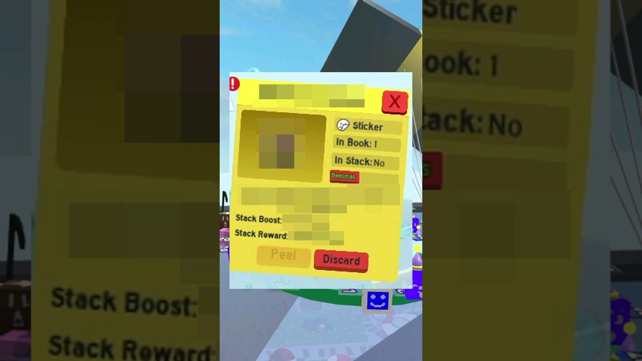 This Is The RAREST Sticker In Bee Swarm Simulator... Only 100-200 exist #roblox #beesmas #BBM