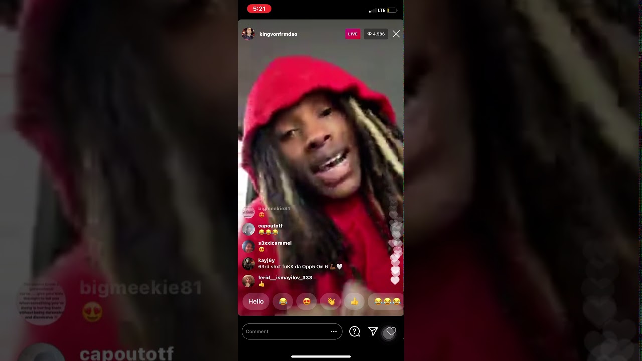 KING VON JAMMIN To La Capone Songs &RondoNumbaNine,troy 💔,SENDS MESSAGE TO OPPS “NoTime4Bitchness