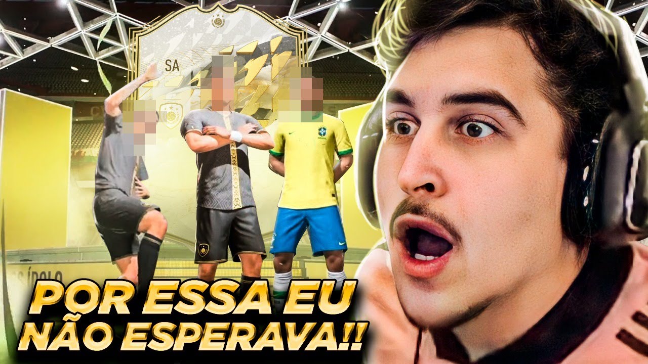 TIREI UM ICON MOMENTS ATACANTE E TIVE UMA SURPRESA INSANA NOS PACKS!!