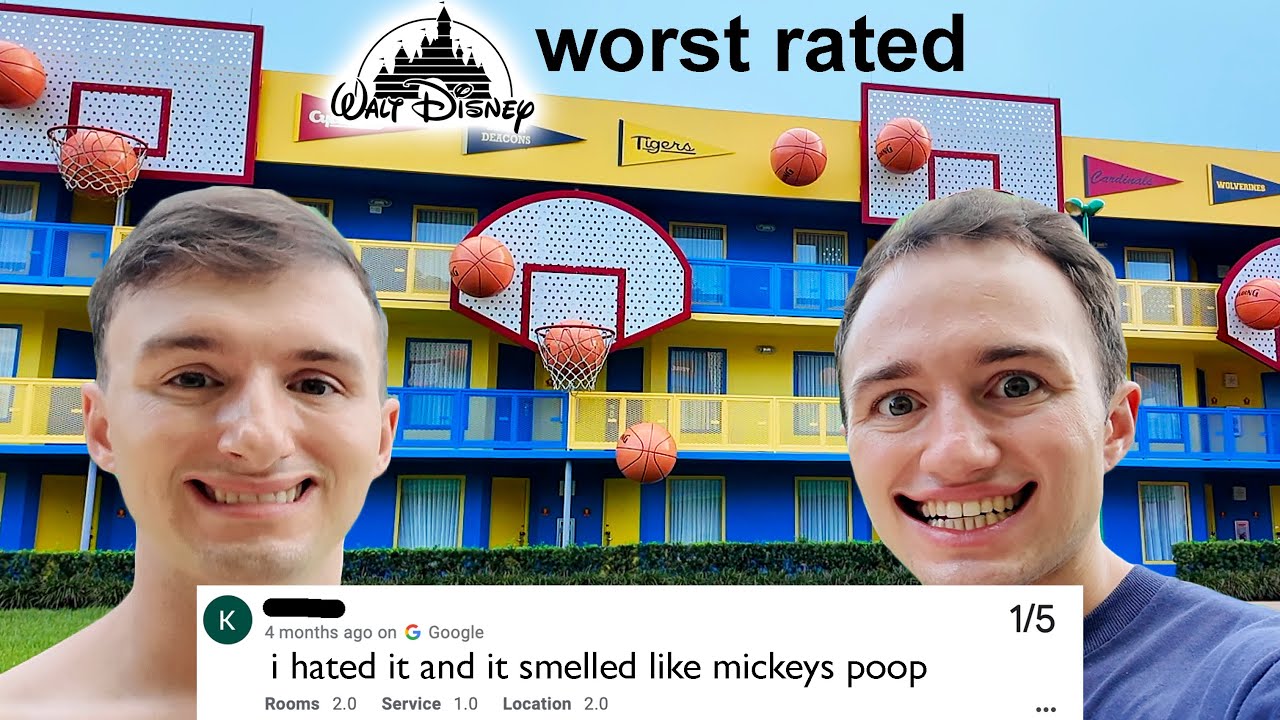 Old People Stay at Worst Rated Disney World Hotel
