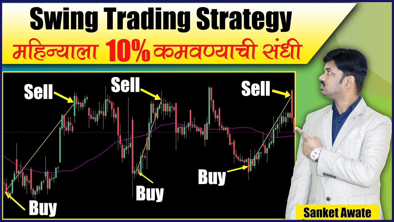Swing Trading Strategy | शेअर मार्केटला कमी वेळ देऊनही जास्त कमाई करता येते! Short Term Trading
