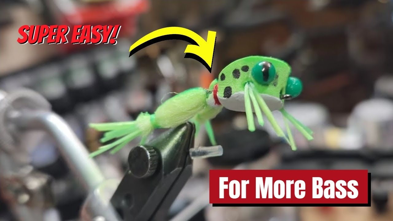 Foam & Bonnie Cord Frog Fly