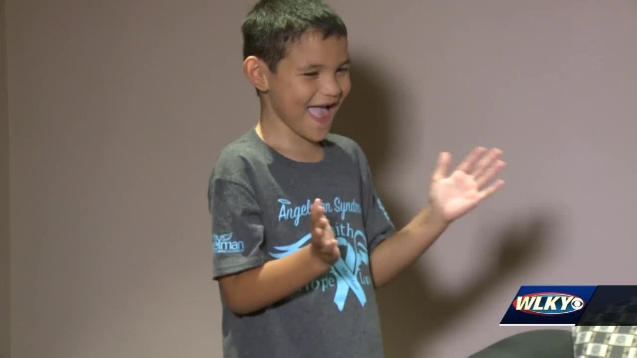 Family stops in Louisville to raise awareness for Angelman syndrome