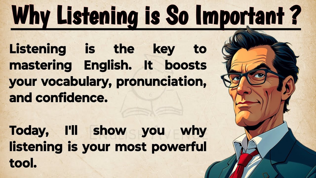 Why Listening is So Important? || Best Way to Learn English || Graded Reader || Improve Your English