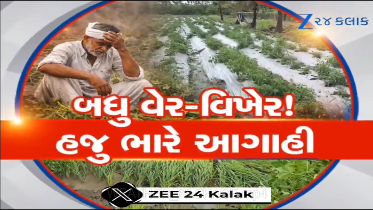 વાવાઝોડાએ ધરતીપુત્રોના સપનાઓ ઉડાવ્યા! ખેડૂતનો તૈયાર પાક કર્યો સાફ, બદલાયેલા વાતાવરણે તાંડવ મચાવ્યું