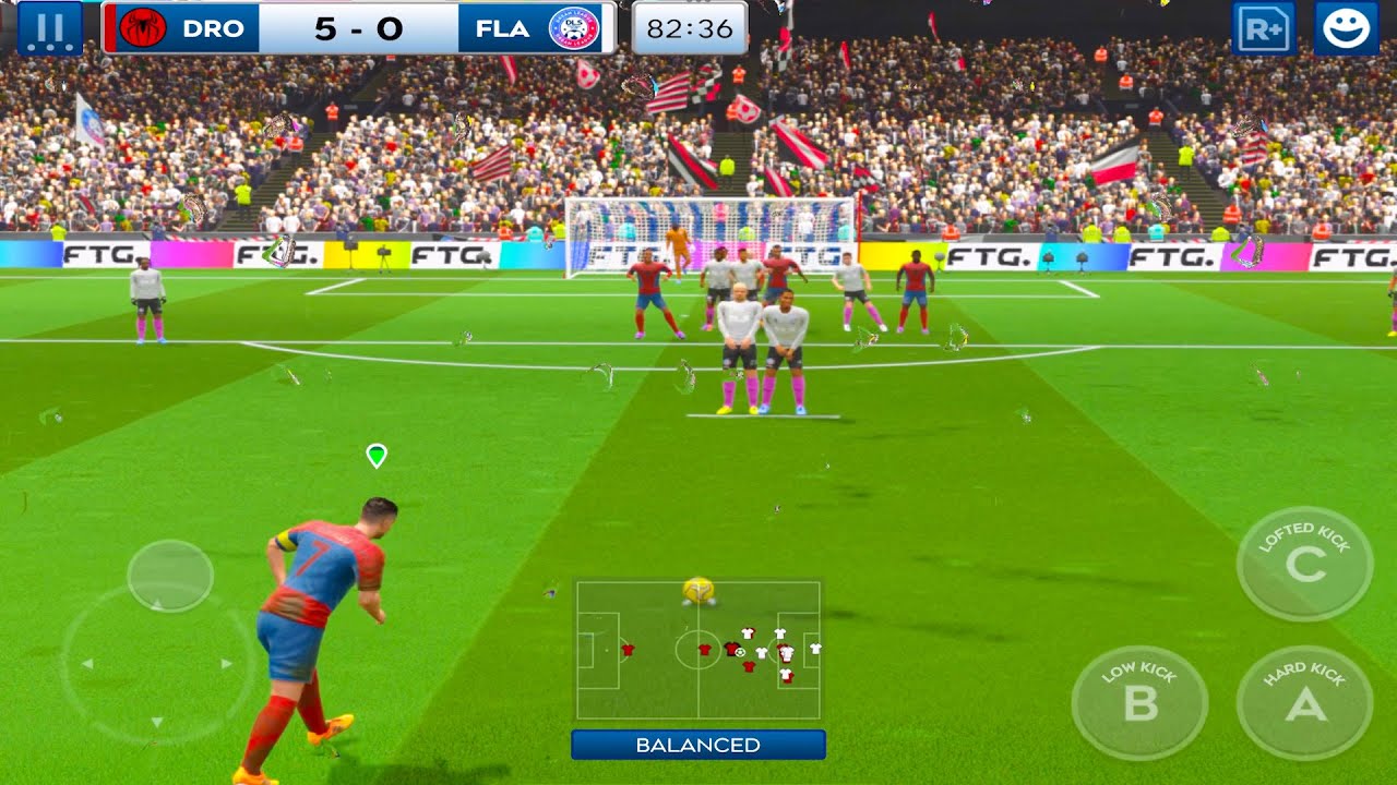 Dream League Soccer 26 - Testing new formations  4-4-1-1 BAD