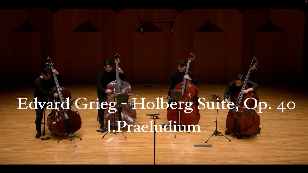 Bassmann Quartet - Edvard Grieg - Holberg Suite, op.40 - 1.Praeludium