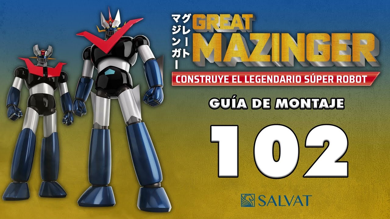 Mazinger Z. Paso a paso #102. Editorial Salvat