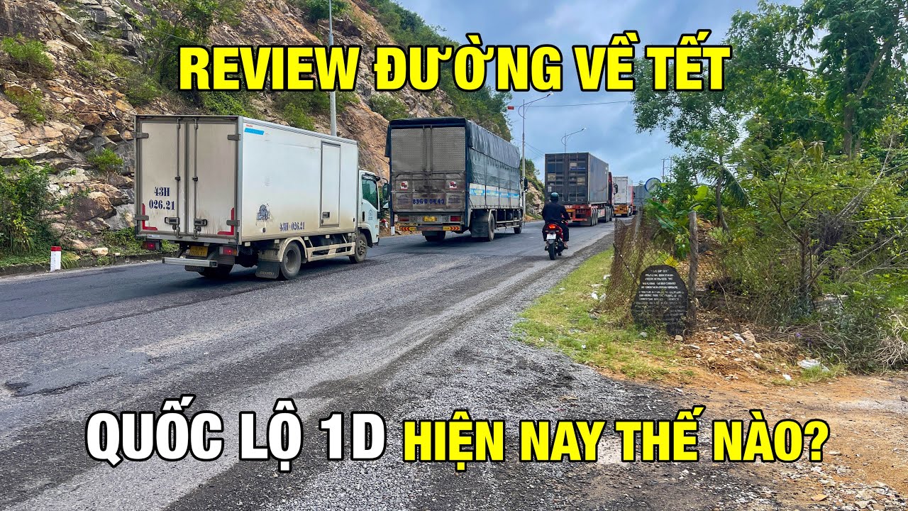 QUỐC LỘ 1D (QUY NHƠN-SÔNG CẦU) MỚI NHẤT | TẾT CHẠY ĐƯỜNG NÀY TẠM ỔN