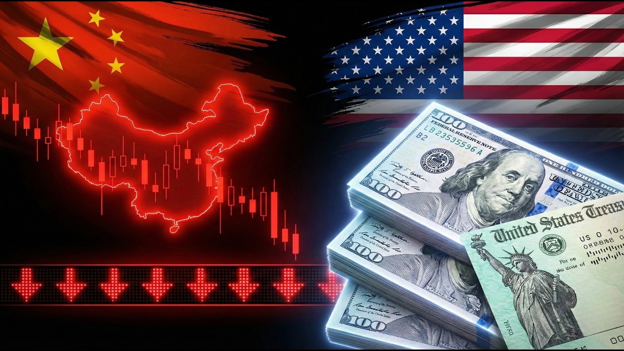 617 - CHINA não Para de VENDER Dívida Americana, mas Juros estão CAINDO?