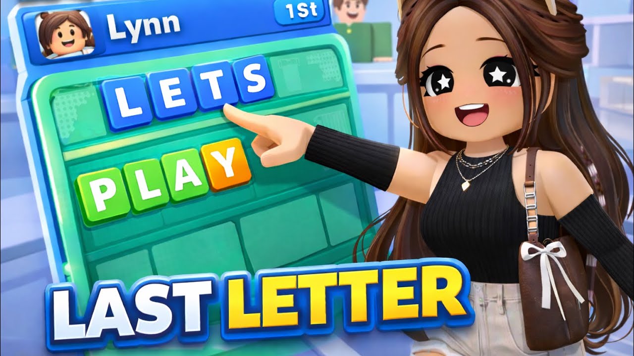 Playing LAST LETTER in Roblox!