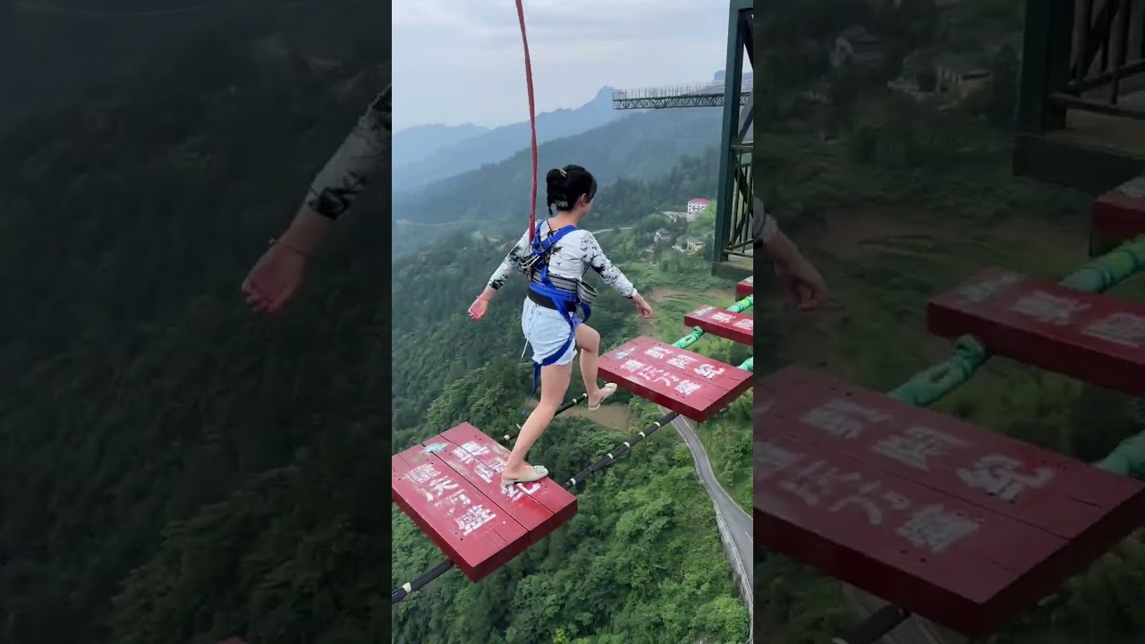 Leaping Over Gorge: ASMR Gorge Leaping