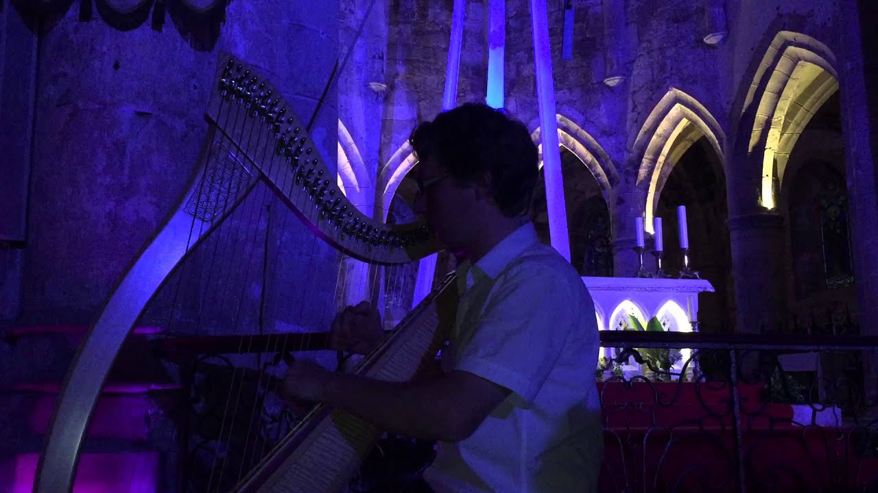Gaël Toulemonde à l'abbaye de Marcilhac