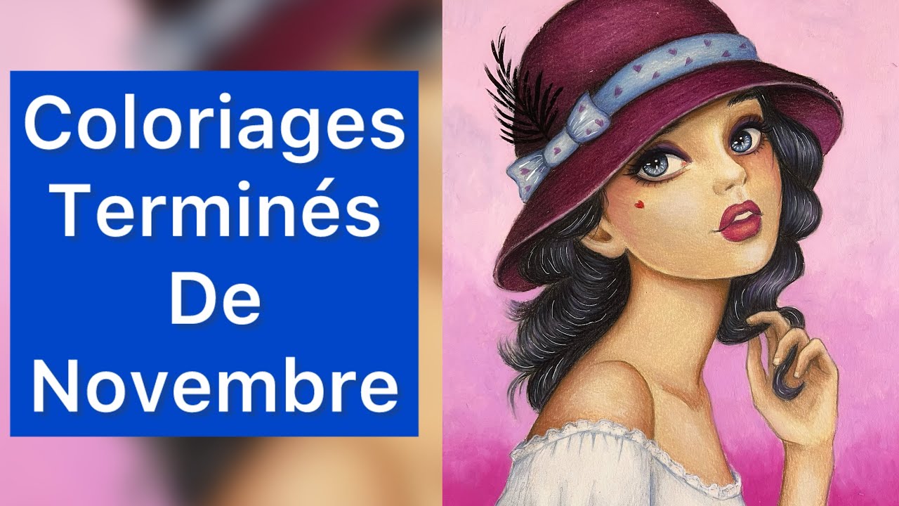 Coloriages terminés de novembre 
