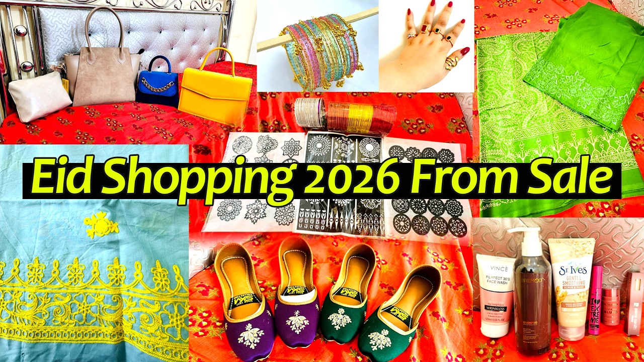 Eid shopping From Sale J. Dresses, Stylo, Handbags & Purses, Jewelry, Makeup, skincare & much more