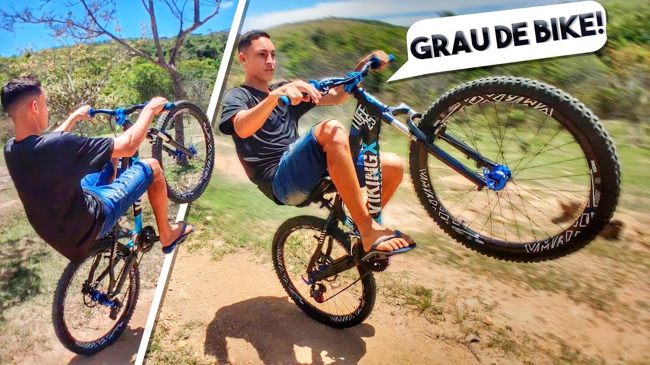 COMO EMPINAR DE BIKE PASSO A PASSO