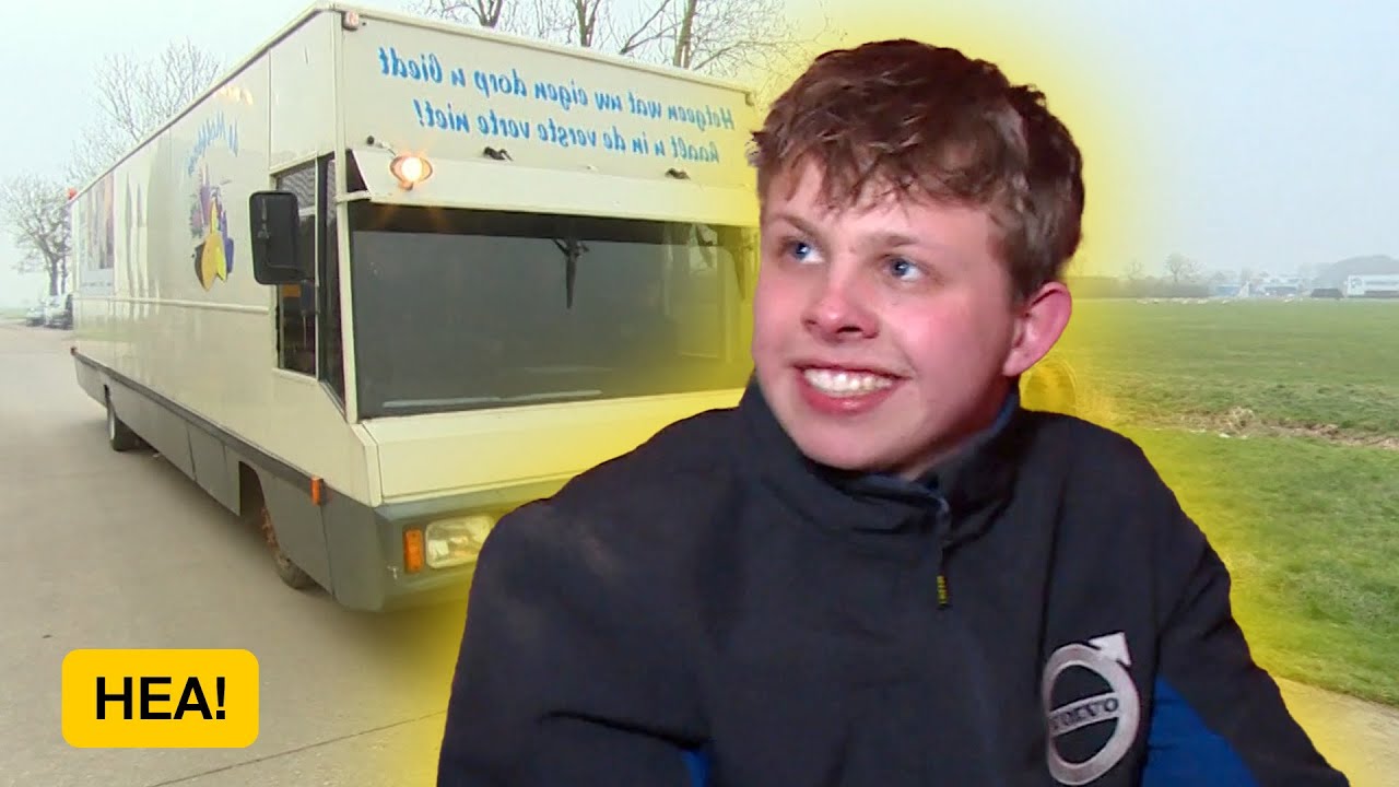 Van een oude SRV-wagen een zuipkeet maken | HEA!