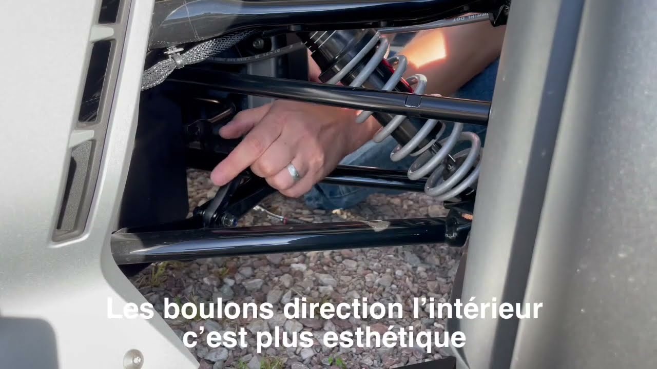 Ryker : Tuto changement des biellettes Bajaron