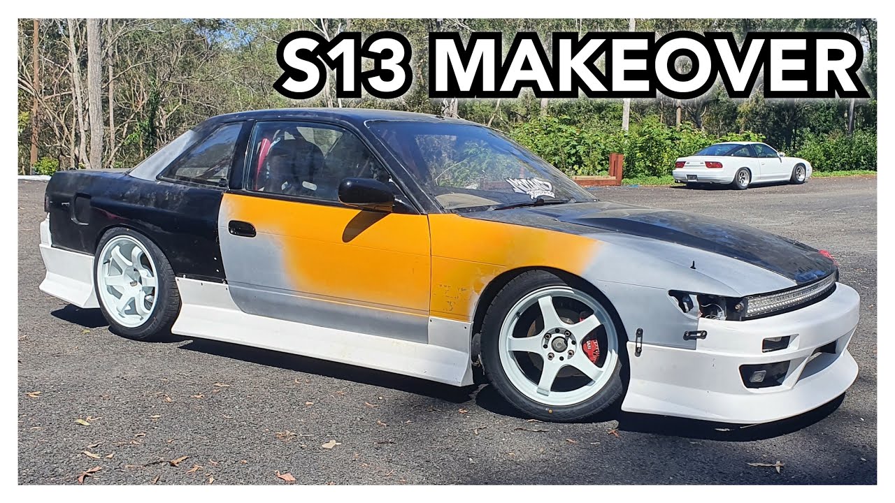 S13 transformation || New body kit for the s13