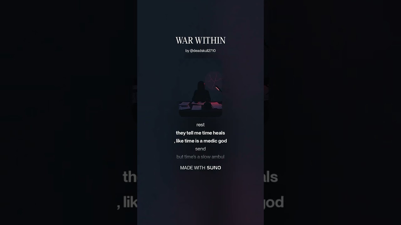 Shaodwrap (war zone inside my head, rap song)
