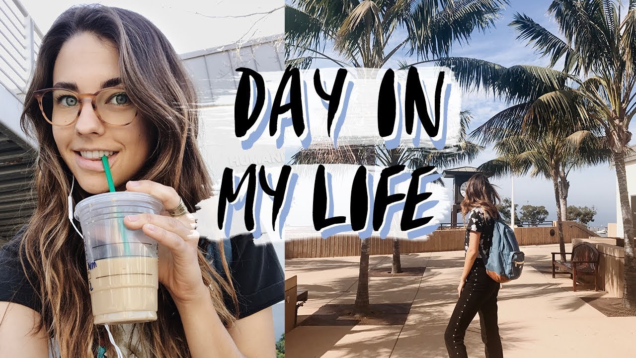 DAY IN MY LIFE AS A COLLEGE STUDENT in California