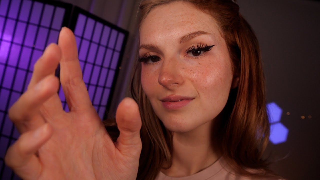 ASMR May I Touch Your Face? Camera Movements, Tilting, Side to Side, Hand Movements, Etc.