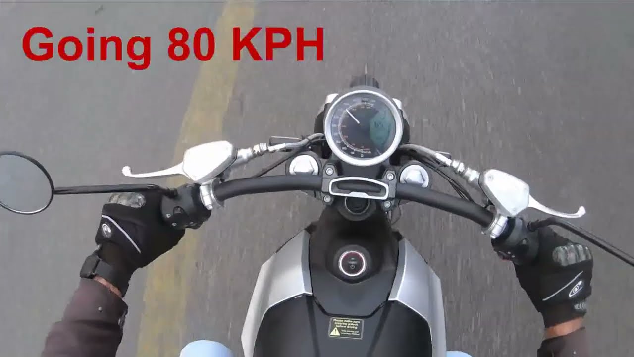 Super Soco TCmax Uphill Top Speed