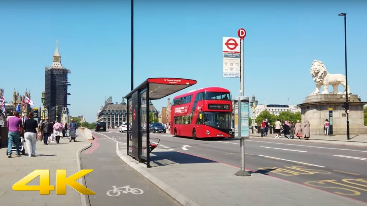 🏃🏛💂‍♀️ Ultimate Central London Run - 4K London Virtual Run - Slow TV