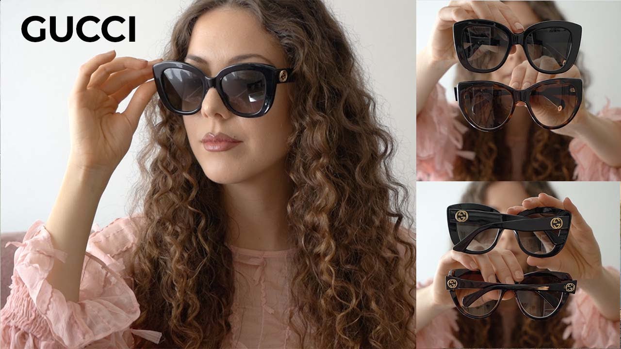 GUCCI SUNGLASSES 2022 | BLACK & BROWN SUNGLASSES REVIEW & COMPARISON