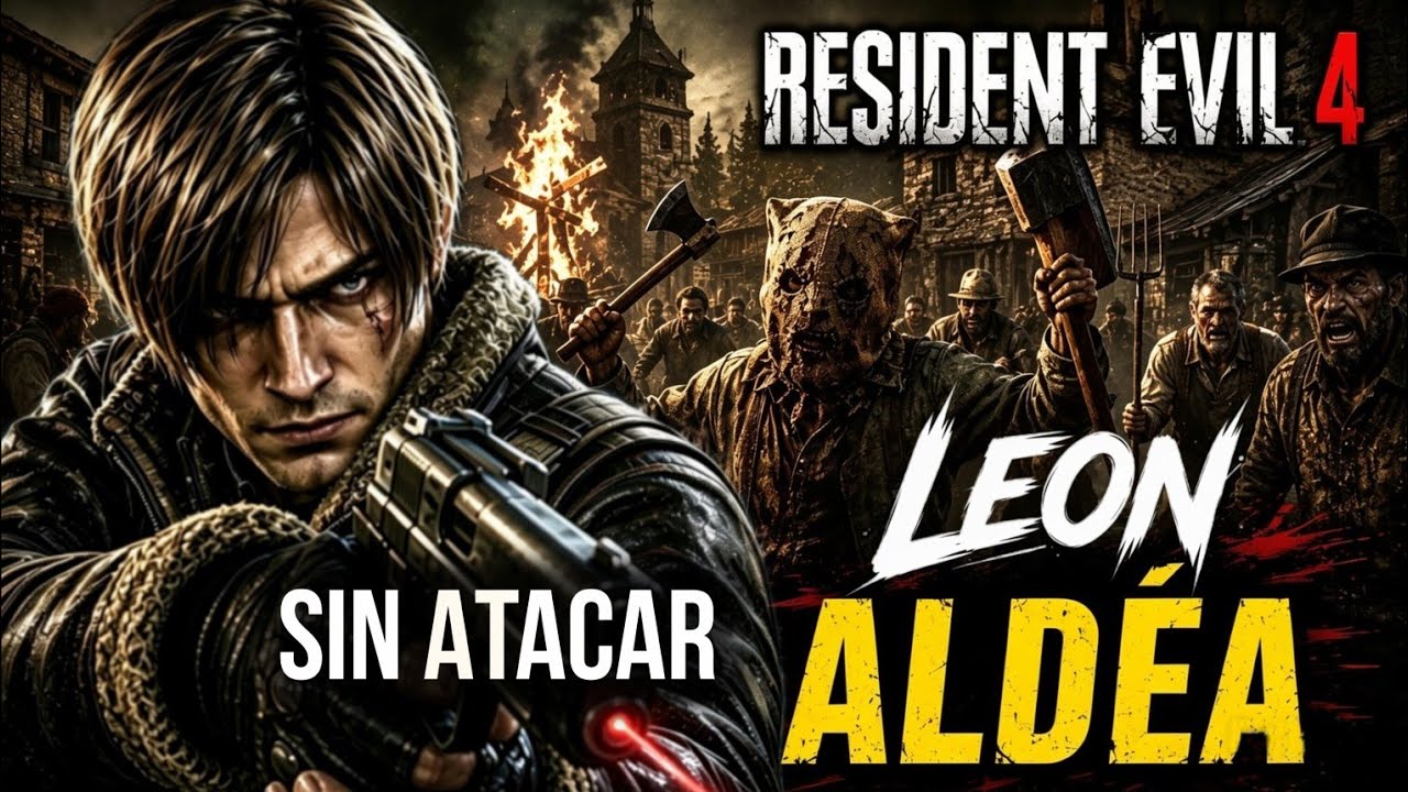 ¿PODRÁ LEON SOBREVIVIR en MERCENARIES SIN ATACAR A LOS GANADOS? Resident Evil 4