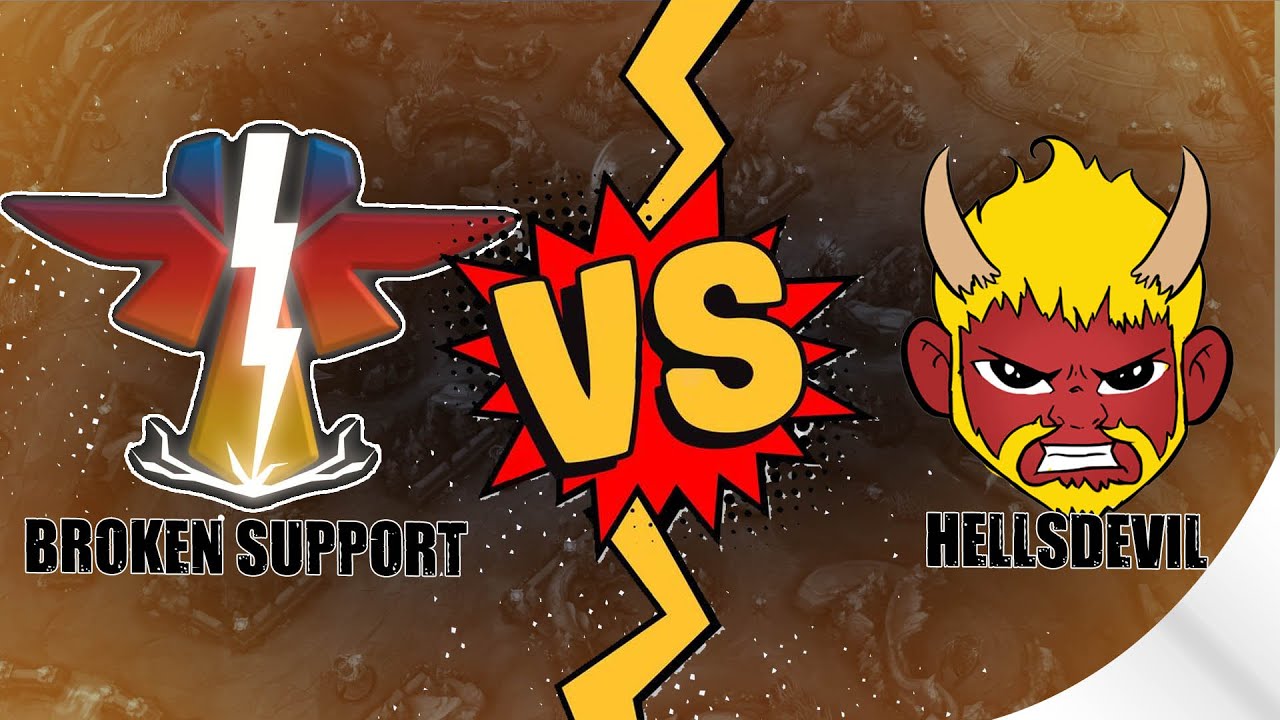HellsDevil vs BrokenSupport | The Battle Of Titans | Challenger Caitlyn Gameplay | Guide & Build