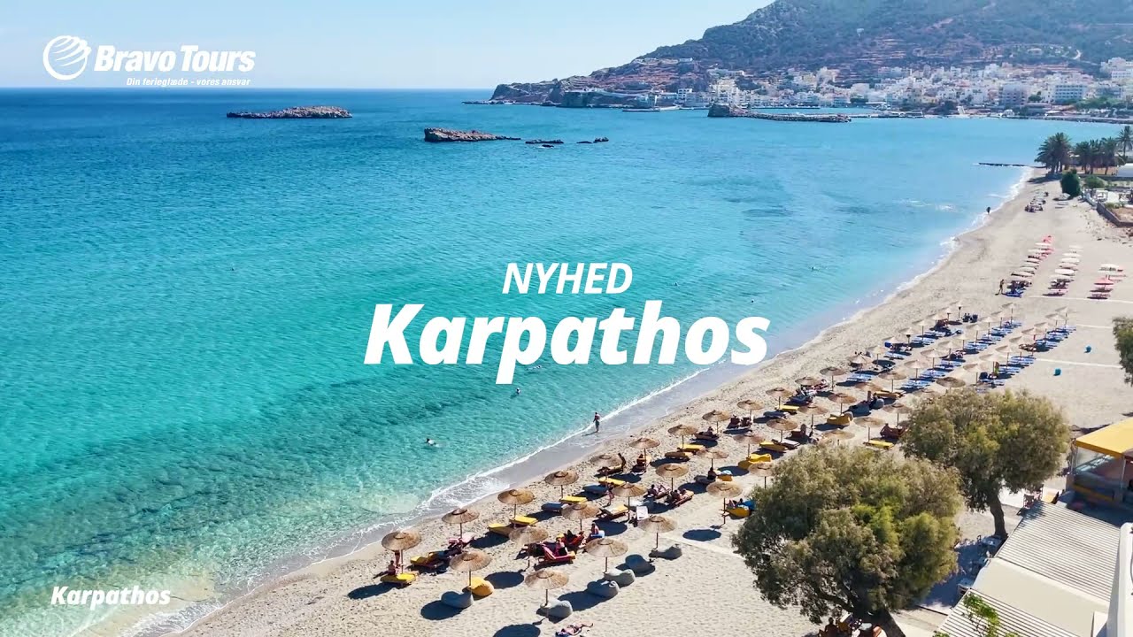 Karpathos i det gr&aelig;ske &oslash;hav med Bravo Tours