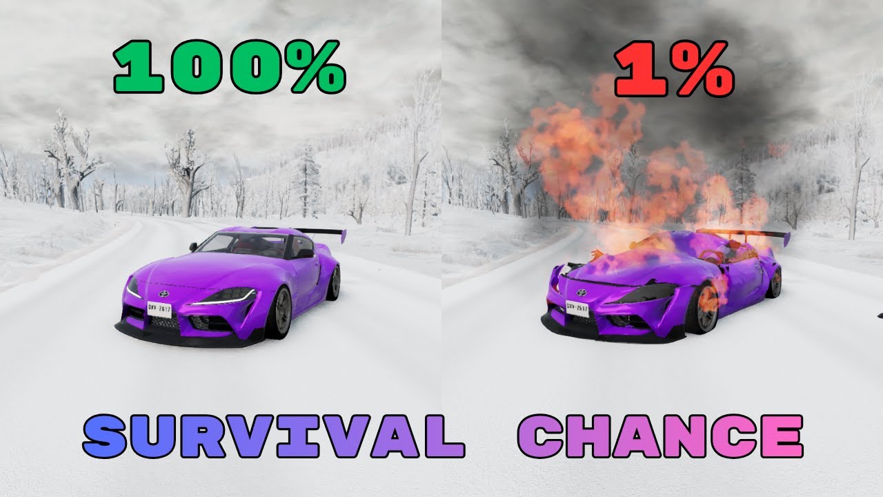 Best of Realistic Survival Chance Crashes #23 | BeamNG.drive