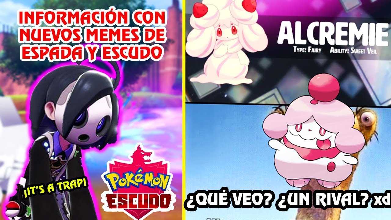 MÁS MEMES Y NUEVA INFORMACIÓN DE ESPADA  Y ESCUDO + Teoría/Opinión de Scorph 