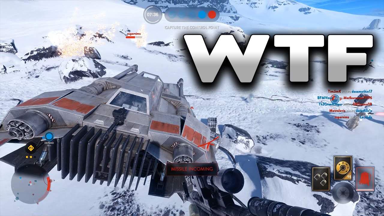 Chat Reactions + OMG WTF Star Wars Battlefront