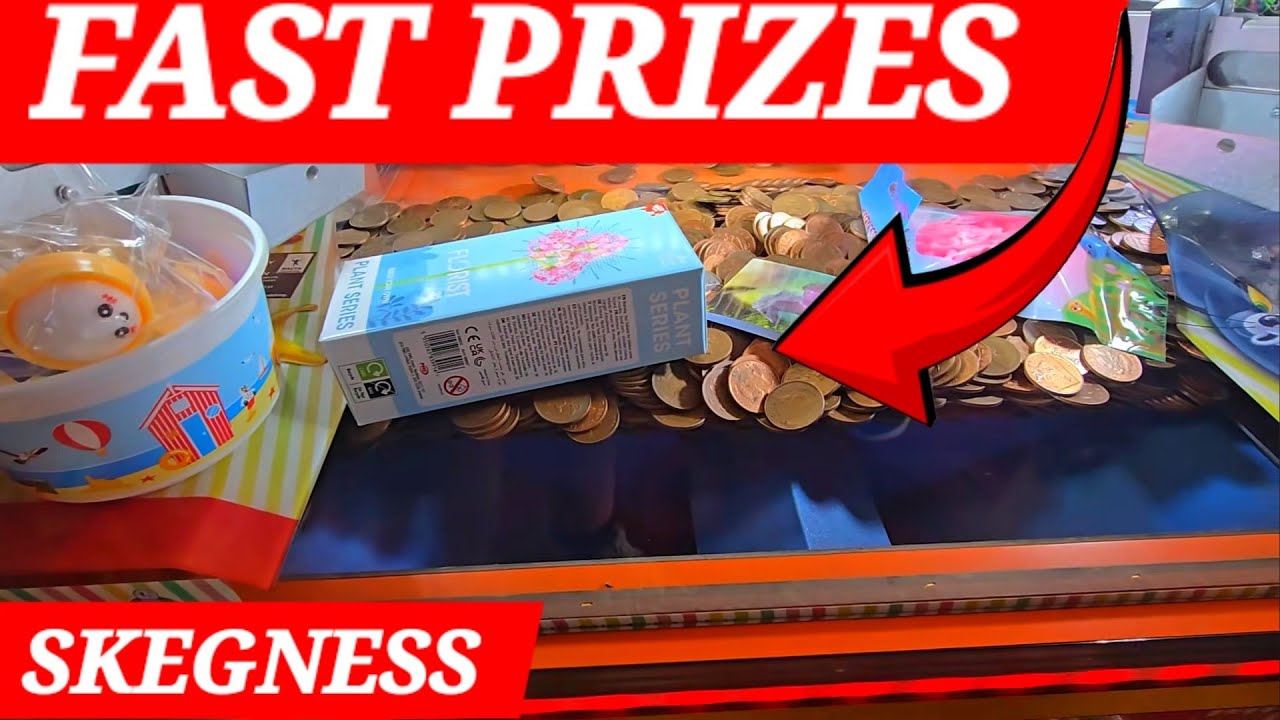 2P COIN PUSHERS CLAW MACHINES AND MORE. UK holiday resort skeggness 