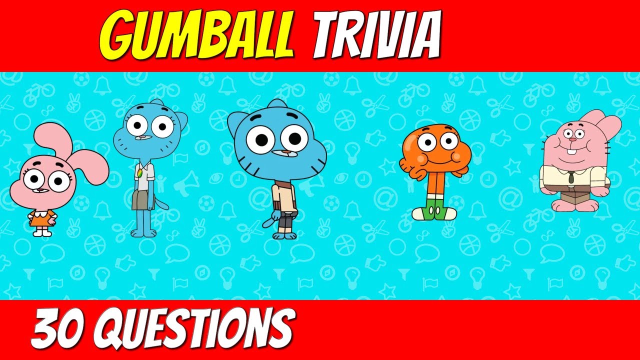 GUMBALL Trivia | Cartoon quiz challenge
