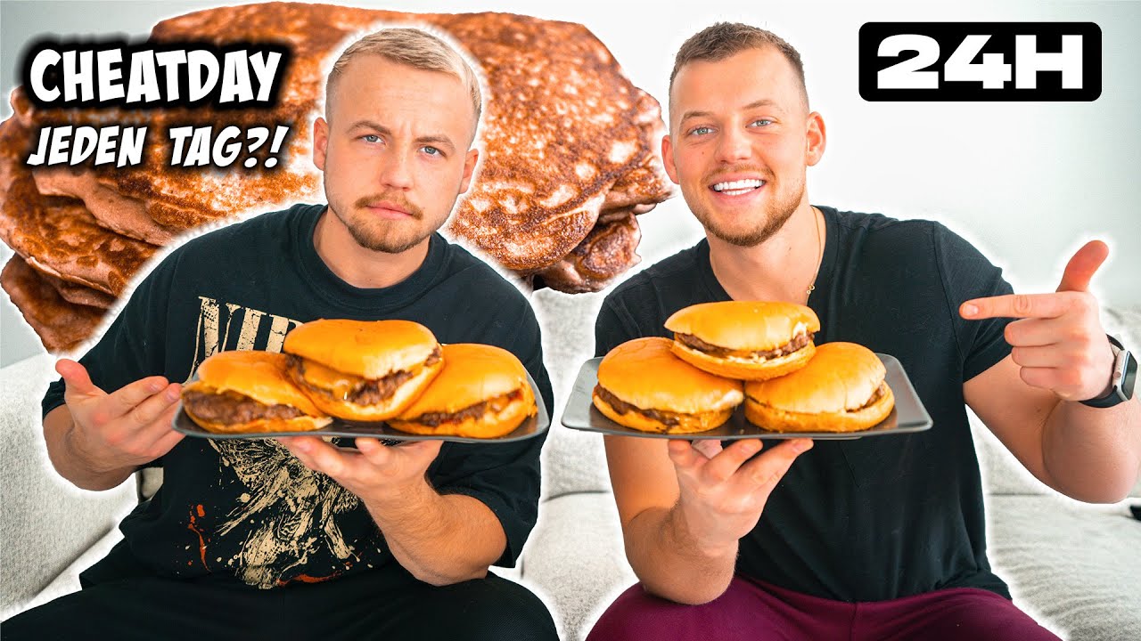 JEDEN TAG CHEATDAY?! *so essen wir wirklich 24H*