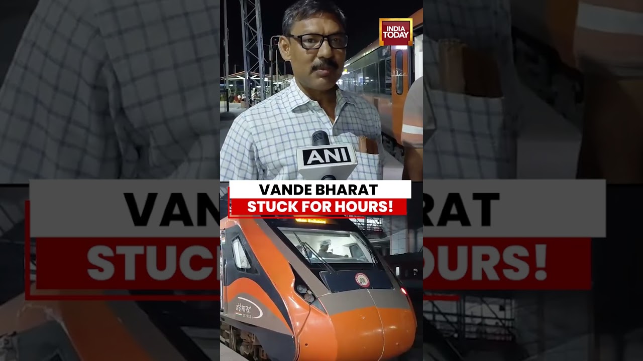 Vande Bharat Stranded For 4.5 Hours After Brake Failure #vandebharat #ranchi #varanasi