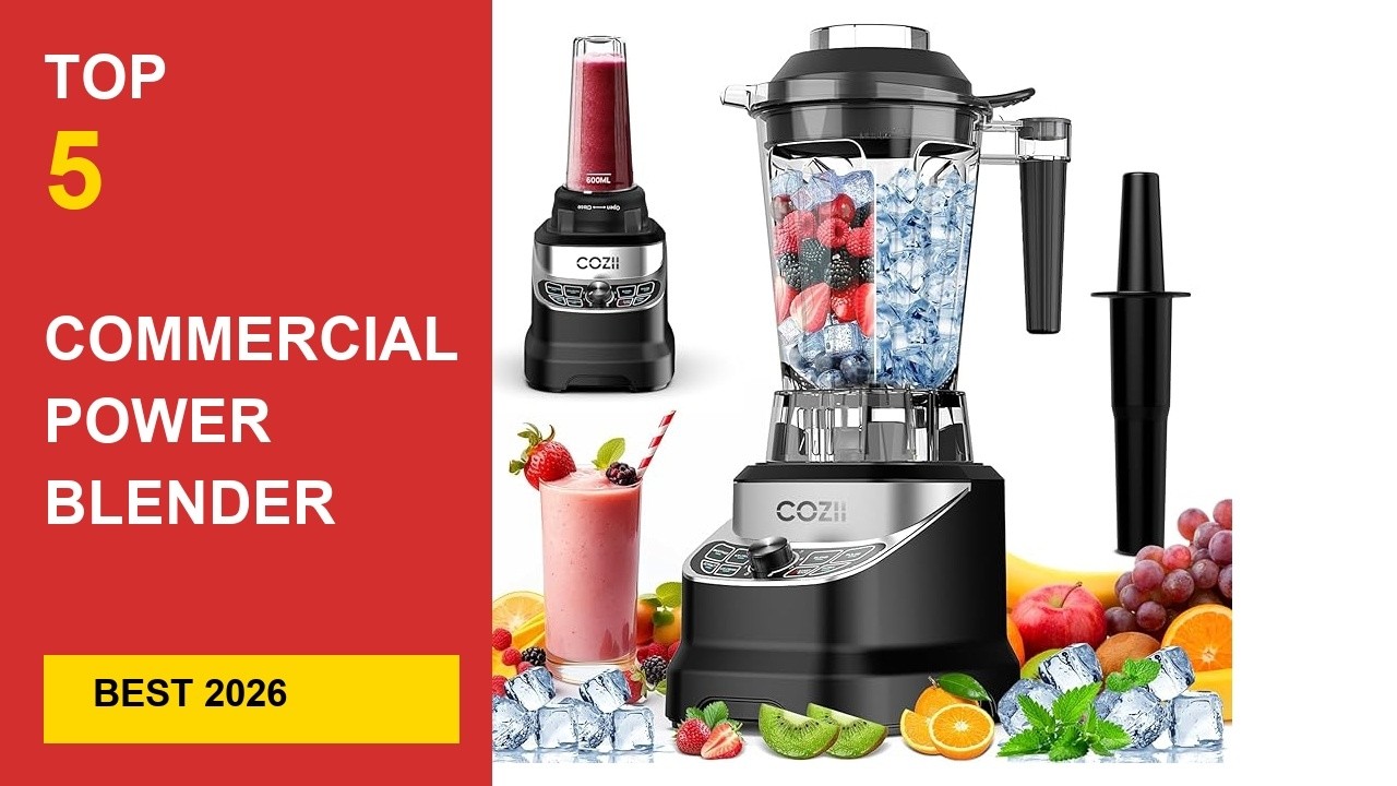 Best Commercial Power Blender 2000W in 2026 - Expert Reviews in 2026